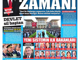 10 Temmuz 2018 tarihli Türkiye gazetesi