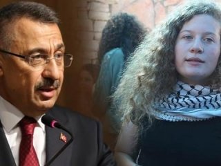 Fuat Oktay'dan 'Ahed Temimi' mesajı