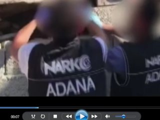 Adana'da film gibi uyuşturucu operasyonu