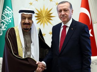 Cumhurbaşkanı Erdoğan ve Kral Selman görüştü