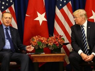 Başkan Erdoğan Trump'la görüştü