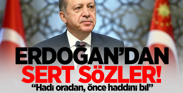 Başkan Erdoğan'dan dev açılışta sert sözler!