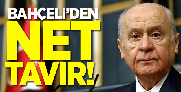 Bahçeli'den MHP'li vekile sert sözler!