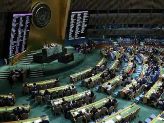 BM Genel Kurulu, ABD'nin Hamas tasarısını reddetti