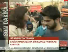 CNN Türk muhabiri sinirlenip tokatı attı!