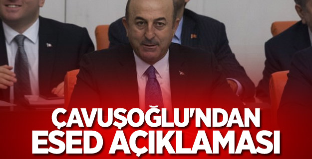 Çavuşoğlu'ndan Esed açıklaması