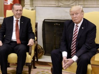 Erdoğan, Trump ile görüştü