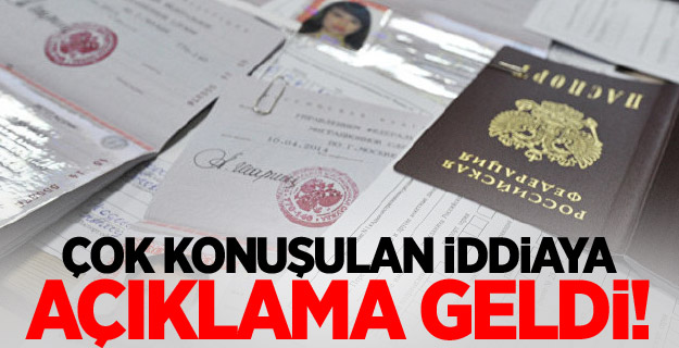 O iddiaya açıklama geldi