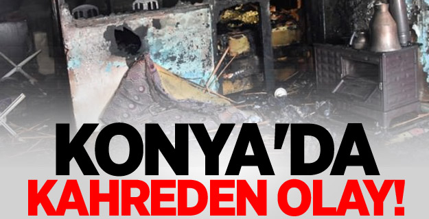 Konya'da kahreden olay!