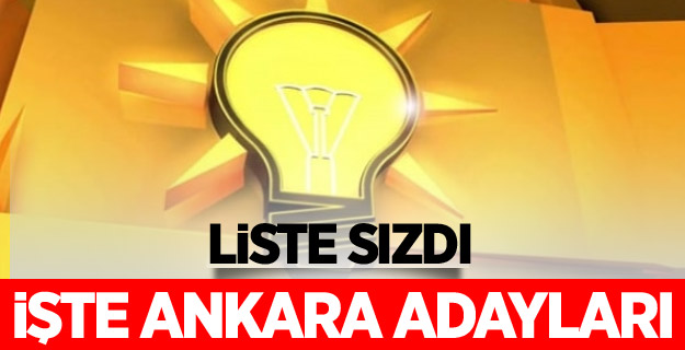 AK Parti Ankara ilçe belediye başkan adayları listesi