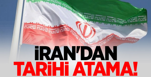 İran'dan tarihi atama!