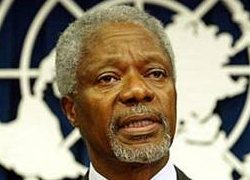Kofi Annan'ın Genel Kurul'a brifingi başladı  