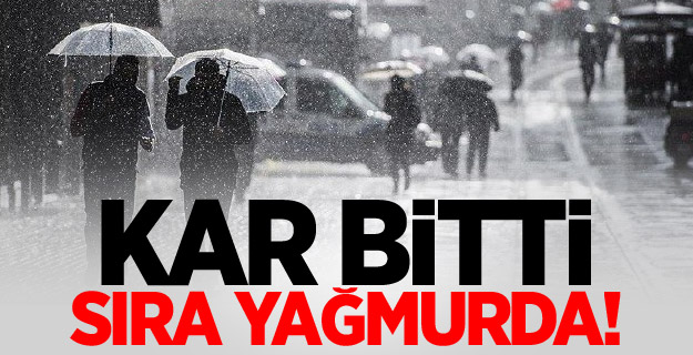 Marmara için sağanak uyarısı