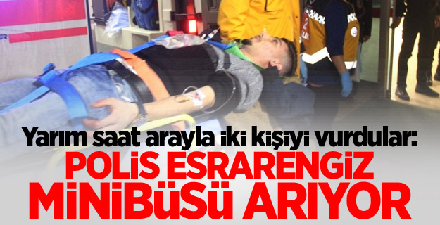 Polis esrarengiz minibüsü arıyor