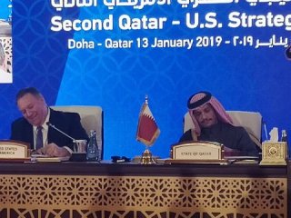 Katar ile ABD arasında imzalar atıldı