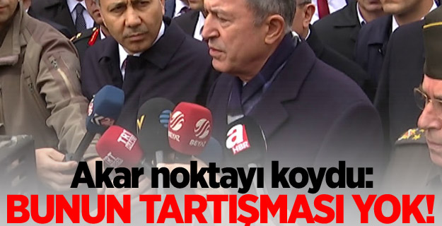 Akar noktayı koydu: Bunun tartışması yok!