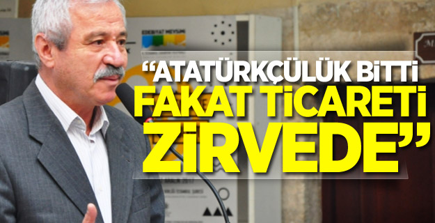 Atatürkçülük bitti fakat ticareti zirvede