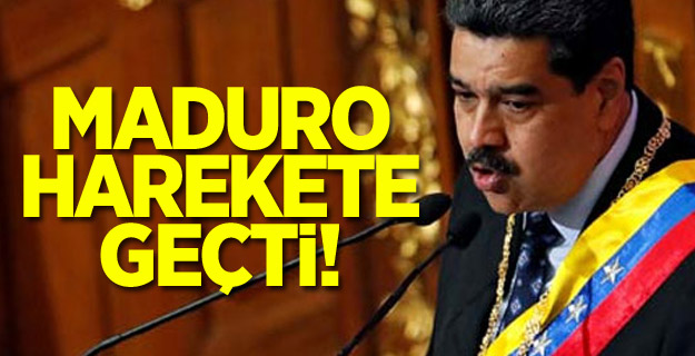 Maduro harekete geçti! İlk çağrıyı yaptı