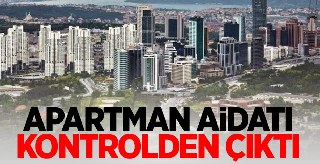 Apartman aidatı kirayı geçti!