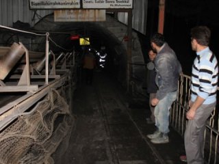 Amasya'da maden ocağında göçük