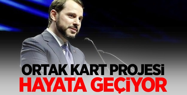 Bakan Albayrak'tan ortak kart açıklaması