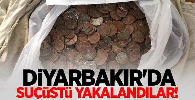 Diyarbakır'da suçüstü yakalandılar!