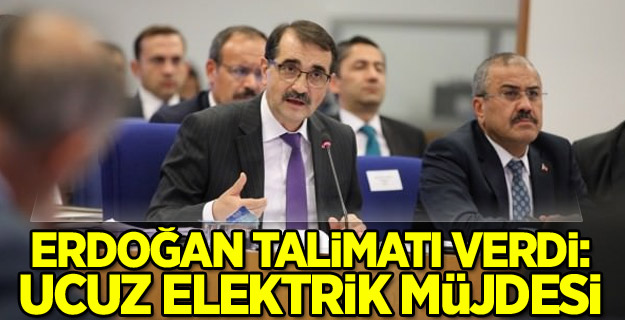 Erdoğan talimatı verdi: Ucuz elektrik müjdesi