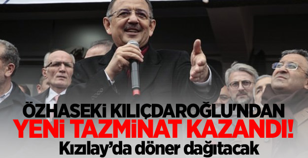 Özhaseki Kılıçdaroğlu'ndan yeni tazminat kazandı!