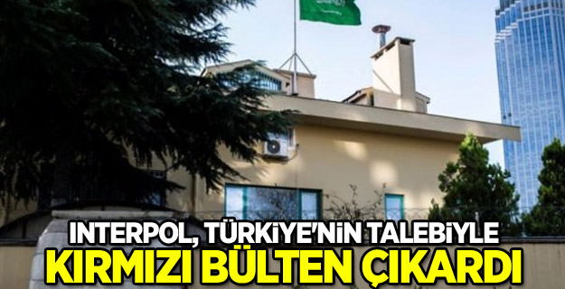 INTERPOL, Türkiye'nin talebiyle kırmızı bülten çıkardı
