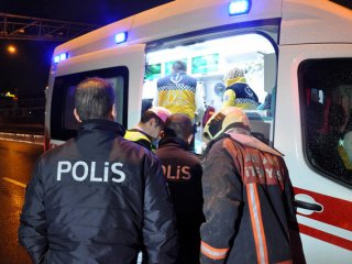 Ankara'da halk otobüsü devrildi!