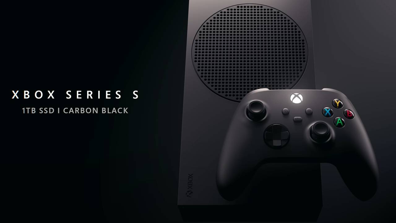 1TB Depolamalı Microsoft Xbox Series S Carbon Black Edition duyuruldu