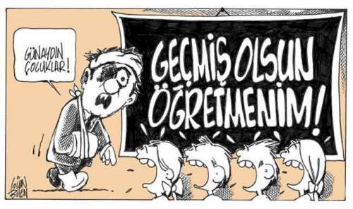 Karikatürlerle gündem