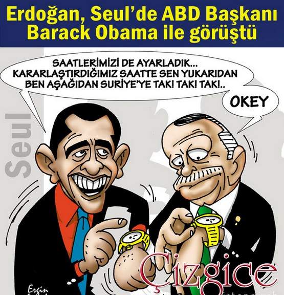 Karikatürlerle gündem