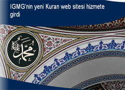 IGMG'nin Kur'an web sitesi hizmete girdi