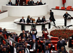 Mecliste protesto şoku
