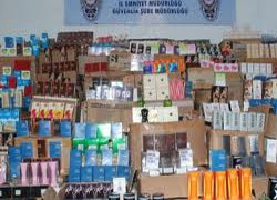 Antalya'da ''sahte parfüm'' operasyonu