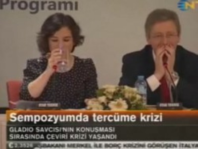 Genç tercüman hüngür hüngür ağladı