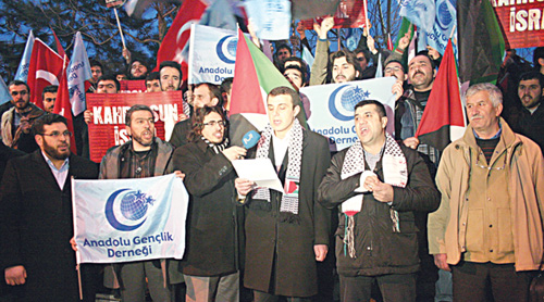 AGD’den İsrail’i protesto