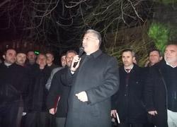 Umre yolcusu 190 kişi için uğurlama töreni düzenlendi