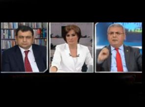 Canlı yayında sert tartışma!