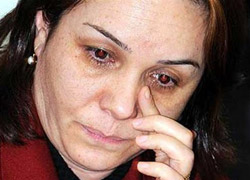 Dayak yiyen AK Partili kadın vekile koruma verildi