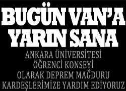 “Bugün Van’a Yarın Sana”