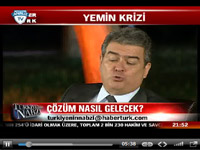 HABERTURK'TE YEMIN KRIZI
