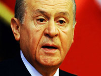 BAHCELI'NIN KAMYONCULARLA SOHBETI