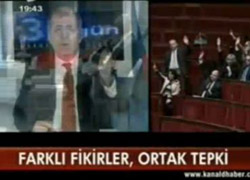 ERMENİ YAZARLA KARŞI KARŞIYA GELDİ