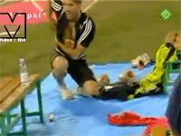 CİRİT ATLETE FENA SAPLANDI