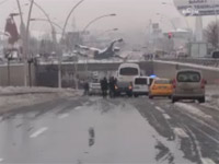 BAŞKENT'TE ZİNCİRLEME KAZA