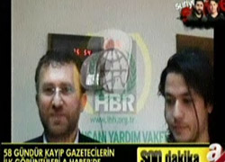 KAYIP GAZETECİLERİN İLK GÖRÜNTÜLERİ YAYINLANDI