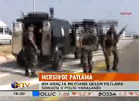 MERSIN'DE PATLAMA