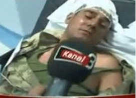 YARALI ASKER DEHŞET ANLARINI ANLATTI